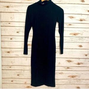 Good American Sundown Body Dress Black